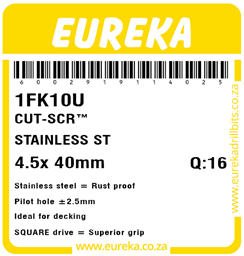 1FK10 - Cut Screw St/St -1FK10_Label_T